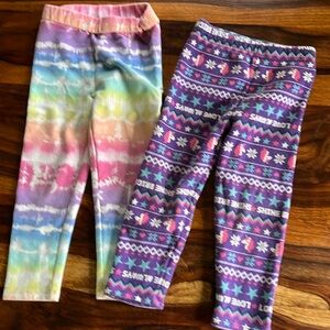 Fleece leggings